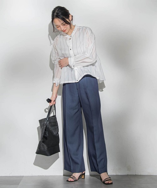 LAUTREAMONT（ロートレアモン）の「Beauty Denim パンツ≪洗濯機で洗える≫（その他パンツ・レディース・ブラック系その他/ネイビー/ベージュ・7号/9号/11号）」の13枚目の写真