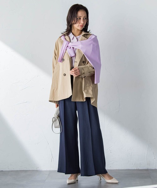LAUTREAMONT(ロートレアモン)の「Beauty Denim パンツ≪洗濯機で洗える≫(その他パンツ・レディース・ブラック系その他/ネイビー/ベージュ・7号/9号/11号)」の5枚目の写真