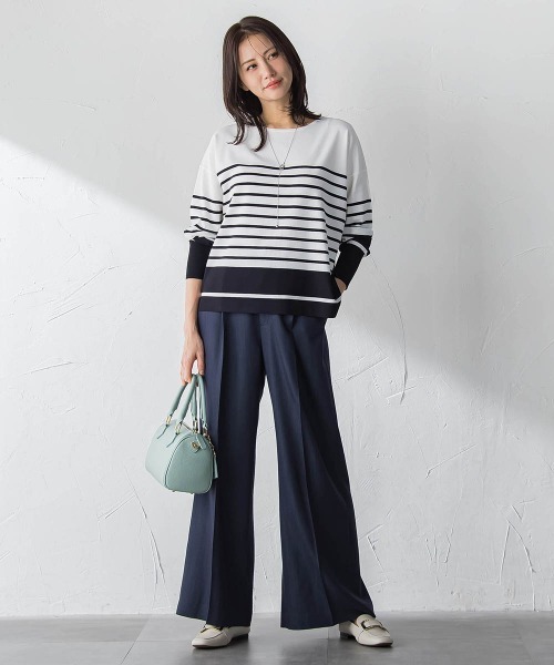 LAUTREAMONT(ロートレアモン)の「Beauty Denim パンツ≪洗濯機で洗える≫(その他パンツ・レディース・ブラック系その他/ネイビー/ベージュ・7号/9号/11号)」の20枚目の写真