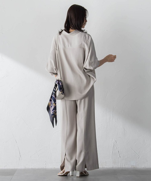 LAUTREAMONT(ロートレアモン)の「Beauty Denim パンツ≪洗濯機で洗える≫(その他パンツ・レディース・ブラック系その他/ネイビー/ベージュ・7号/9号/11号)」の14枚目の写真