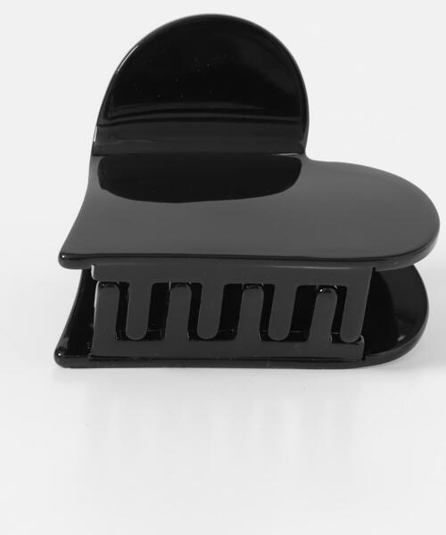 KBF（ケイビーエフ）の「ハートバンスクリップ（バレッタ/ヘアクリップ・レディース・アイボリー/ブラック・ONE）」の11枚目の写真