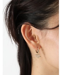 Edit Sheen | ヴィンテージハートフープピアス(ピアス(両耳用))