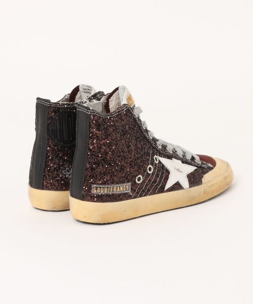GOLDEN GOOSE(ゴールデングース)の「Francy Penstar グリッター(ブラウン) レザースター(ホワイト)(スニーカー・レディース・ブラウン系その他・39/37/36/35/38)」の6枚目の写真