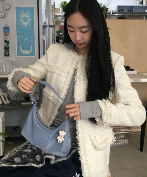 LOTSYOU(ロッツユー)の「lotsyou_Romi Shoulder Bag Sky Blue(ショルダーバッグ・レディース・その他・OS)」の8枚目の写真