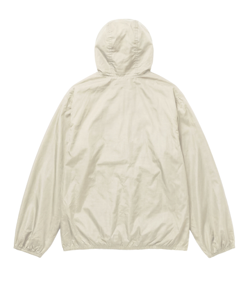 PHYPS MOTORCYCLE(フィップスモーターサイクル)の「H-Tech Packable Windbreaker_Solid Ver Ivory(ナイロンジャケット・レディース・その他・SMALL/MEDIUM/LARGE/X-LARGE)」の4枚目の写真