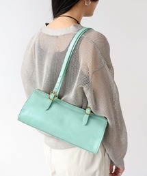 Three Four Time | 牛革横長ベルトショルダー(ショルダーバッグ)