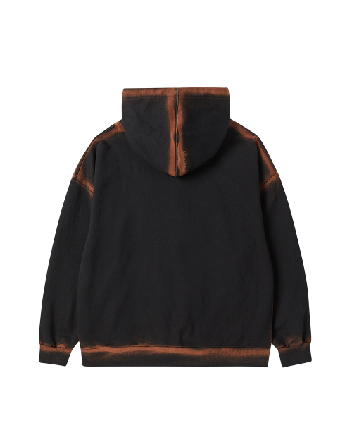 Beyond Closet（-）の「[COLLECTION LINE] アーカイブスペシャリガーメンツレザーパッチフードパーカー ブラック（パーカー・レディース・その他・MEDIUM）」の3枚目の写真