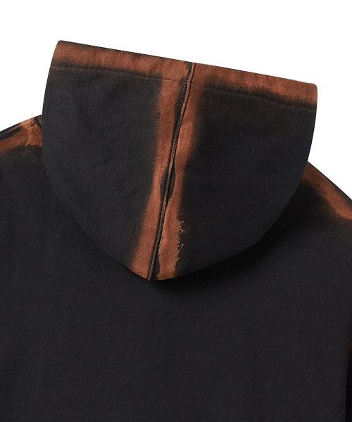 Beyond Closet（-）の「[COLLECTION LINE] アーカイブスペシャリガーメンツレザーパッチフードパーカー ブラック（パーカー・レディース・その他・MEDIUM）」の5枚目の写真