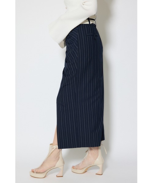 rienda(リエンダ)の「ダブルウエストデザインロングスカート 春服 夏服(スカート・レディース・ホワイト/ブラウン/ブルー系その他3・SMALL/MEDIUM)」の9枚目の写真