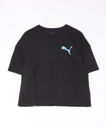 PUMA プーマ W GRAPHICS BUBBLEOVERSIZED TEE ショートスリーブ 636788 01BK