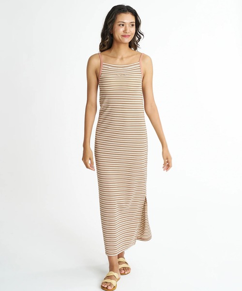BILLABONG(ビラボン)の「BILLABONG/ビラボン ワンピース カップ付き 速乾 UVカット 耐塩素 BABY FIT DRY RIB ONEPIECE BG01C350(ワンピース・レディース・レオパード/ブラック・M)」の10枚目の写真