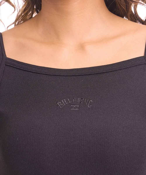BILLABONG(ビラボン)の「BILLABONG/ビラボン ワンピース カップ付き 速乾 UVカット 耐塩素 BABY FIT DRY RIB ONEPIECE BG01C350(ワンピース・レディース・レオパード/ブラック・M)」の6枚目の写真