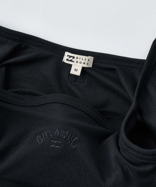 BILLABONG(ビラボン)の「BILLABONG/ビラボン ワンピース カップ付き 速乾 UVカット 耐塩素 BABY FIT DRY RIB ONEPIECE BG01C350(ワンピース・レディース・レオパード/ブラック・M)」の9枚目の写真