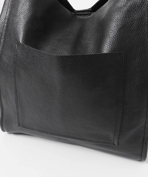 URBAN RESEARCH(アーバンリサーチ)の「ソフトレザービッグトートバッグ(トートバッグ・レディース・モカ/ブラック・-)」の9枚目の写真