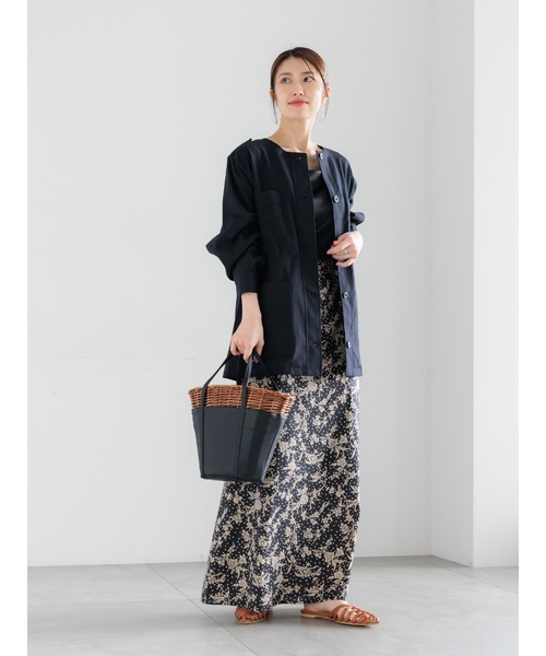 Te chichi(テチチ)の「【LIBERTY FABRICS】フレアスカート(スカート・レディース・ネイビー/ブラック・F)」の10枚目の写真