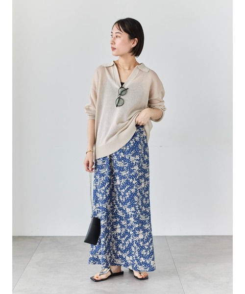 Te chichi(テチチ)の「【LIBERTY FABRICS】フレアスカート(スカート・レディース・ネイビー/ブラック・F)」の15枚目の写真