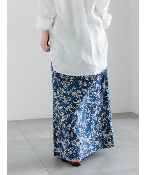 Te chichi(テチチ)の「【LIBERTY FABRICS】フレアスカート(スカート・レディース・ネイビー/ブラック・F)」の20枚目の写真
