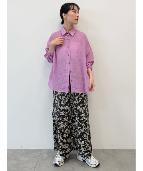 Te chichi(テチチ)の「【LIBERTY FABRICS】フレアスカート(スカート・レディース・ネイビー/ブラック・F)」の6枚目の写真