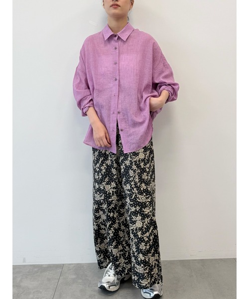 Te chichi(テチチ)の「【LIBERTY FABRICS】フレアスカート(スカート・レディース・ネイビー/ブラック・F)」の7枚目の写真