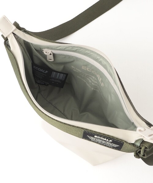 ECOALF(エコアルフ)の「ARENY ショルダーバッグ / ARENY CROSSBODY UNISEX(ショルダーバッグ・レディース・ホワイト系その他/グリーン系その他4/ネイビー・FREE)」の21枚目の写真