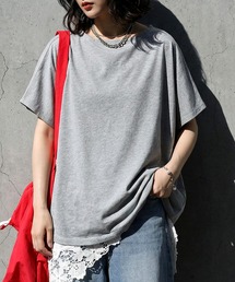 antiqua（アンティカ）の「綿100 汗ジミ防止 半袖 Tシャツ（Tシャツ/カットソー）」