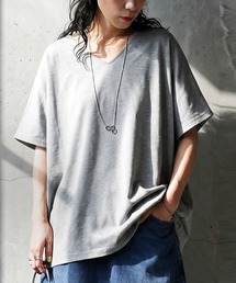 antiqua（アンティカ）の「綿100 汗ジミ防止 半袖 Tシャツ（Tシャツ/カットソー）」