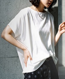 antiqua（アンティカ）の「綿100 汗ジミ防止 半袖 Tシャツ（Tシャツ/カットソー）」