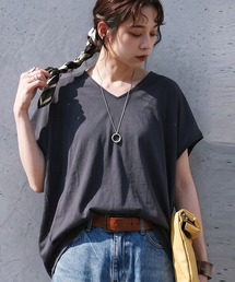 スーピマモクロディ ペプラムTシャツ（Tシャツ/カットソー）｜BALLSEY