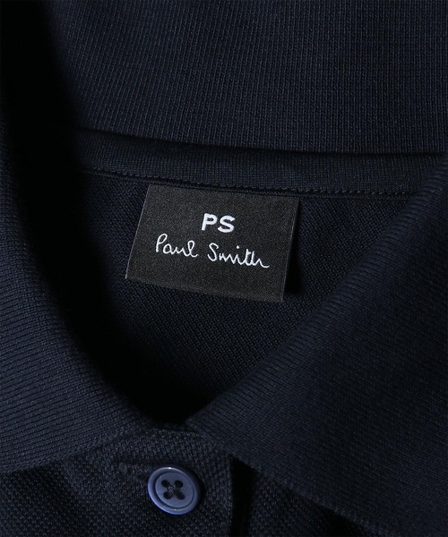 PS Paul Smith(ピーエスポールスミス)の「【オンラインショップ限定】ウィメンズ ゼブラ ワンポイント ポロシャツ / 165407 EC224V(ポロシャツ・レディース・オフホワイト/ネイビー・SMALL/MEDIUM/LARGE/2L)」の10枚目の写真