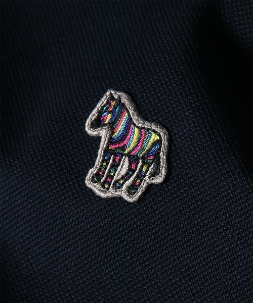 PS Paul Smith(ピーエスポールスミス)の「【オンラインショップ限定】ウィメンズ ゼブラ ワンポイント ポロシャツ / 165407 EC224V(ポロシャツ・レディース・オフホワイト/ネイビー・SMALL/MEDIUM/LARGE/2L)」の11枚目の写真