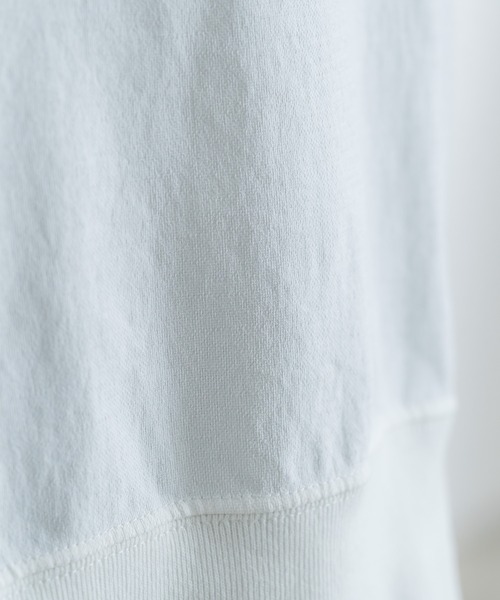 quadro(クオドロ)の「シェルタリングドライオックス6分袖クルーネックプルオーバー(Tシャツ/カットソー・レディース・ブラック/グレイッシュベージュ/ホワイト・FREE)」の11枚目の写真