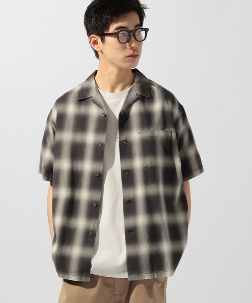 PENDLETON(ペンドルトン)】別注コットンレーヨンオープンカラーシャツ