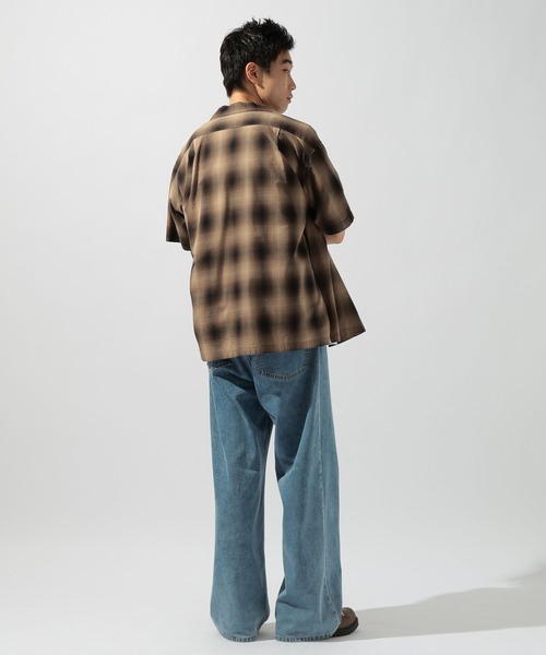 PENDLETON（ペンドルトン）の「【PENDLETON(ペンドルトン)】別注コットンレーヨンオープンカラーシャツ（シャツ/ブラウス・メンズ・ブラウン/ブラック/ベージュ・MEDIUM/LARGE）」の6枚目の写真