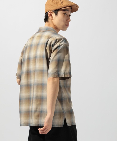 PENDLETON（ペンドルトン）の「【PENDLETON(ペンドルトン)】別注コットンレーヨンオープンカラーシャツ（シャツ/ブラウス・メンズ・ブラウン/ブラック/ベージュ・MEDIUM/LARGE）」の10枚目の写真