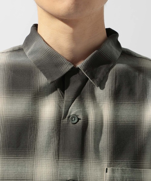 PENDLETON(ペンドルトン)】別注コットンレーヨンオープンカラーシャツ