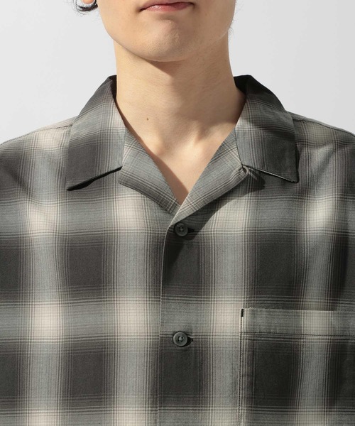 PENDLETON(ペンドルトン)】別注コットンレーヨンオープンカラーシャツ