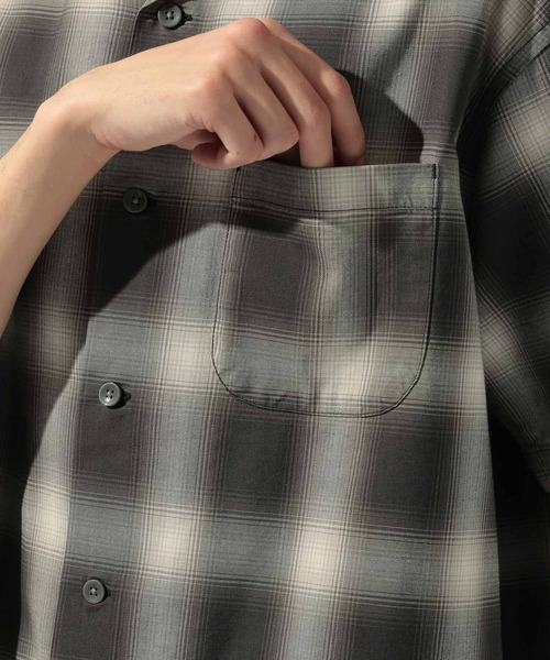 PENDLETON（ペンドルトン）の「【PENDLETON(ペンドルトン)】別注コットンレーヨンオープンカラーシャツ（シャツ/ブラウス・メンズ・ブラウン/ブラック/ベージュ・MEDIUM/LARGE）」の18枚目の写真