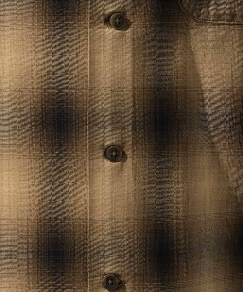 PENDLETON（ペンドルトン）の「【PENDLETON(ペンドルトン)】別注コットンレーヨンオープンカラーシャツ（シャツ/ブラウス・メンズ・ブラウン/ブラック/ベージュ・MEDIUM/LARGE）」の22枚目の写真