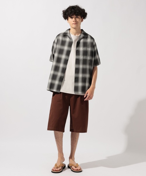 摩天楼【PENDLETON(ペンドルトン)】別注コットンレーヨンオープン PENDLETON(ペンドルトン)】別注コットンレーヨンオープンカラーシャツ