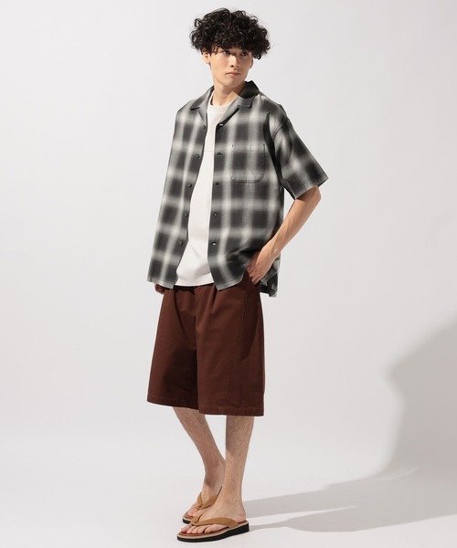 PENDLETON(ペンドルトン)】別注コットンレーヨンオープンカラーシャツ