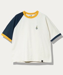 USA/C ラグランリンガーゆったりTEE