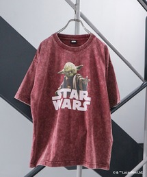 STAR WARS（スターウォーズ）の「【STAR WARS/スター・ウォーズ】ピグメント加工プリントTシャツ（Tシャツ/カットソー）」