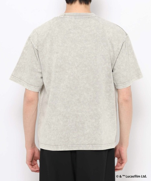STAR WARS（スターウォーズ）の「【STAR WARS/スター・ウォーズ】ピグメント加工プリントTシャツ（Tシャツ/カットソー・レディース・ホワイト系その他/ブラック系その他/レッド系その他・LARGE/MEDIUM）」の13枚目の写真