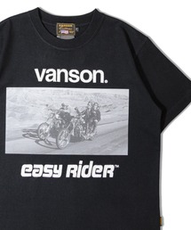 VANSON（ヴァンソン）の「VANSON×EAZY RIDER 天竺SSTEE-2601（Tシャツ/カットソー）」