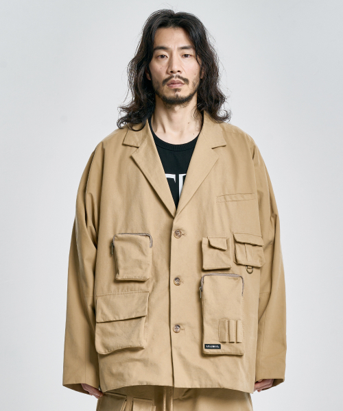 AJOBYAJO（アジョバイアジョ）の「Multi Pocket Batwing Jacket [BEIGE]（テーラードジャケット・メンズ・その他・FREE）」の10枚目の写真