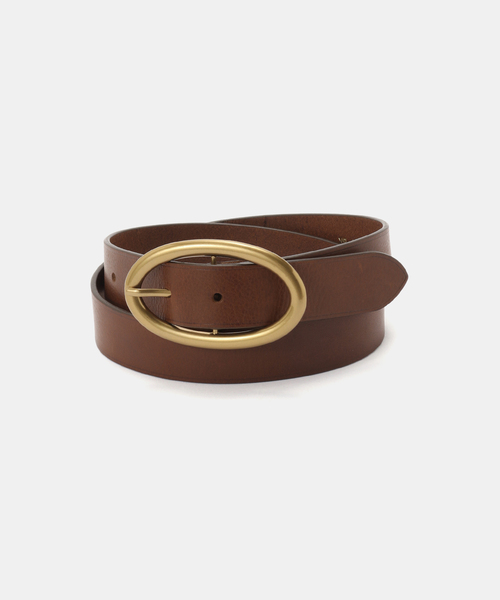 MAISON BOINET（メゾンボワネ）の「*【MAISON BOINET/メゾンボアネ】 BIG BUCKLE BELT（ベルト・レディース・ブラウン・80/85）」の8枚目の写真