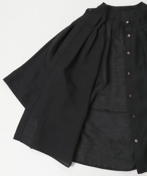 URBAN RESEARCH ROSSO WOMEN(アーバンリサーチ ロッソ)の「『WEB/一部店舗限定』リネン混ドルマンタックブラウス(シャツ/ブラウス・レディース・ブルー系その他/ブラック/オフホワイト・FREE)」の18枚目の写真