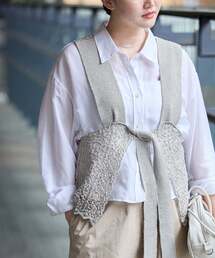 IENA | 《追加》enrica/エンリカ レースガラKNIT ニット KNIT 225(ニット/セーター)
