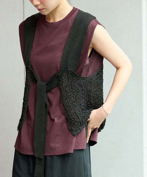 追加》enrica/エンリカ レースガラKNIT ニット KNIT 225（ニット