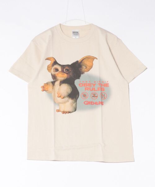 Rendez-Vous(ランデヴー)の「【 GREMLINS 】 グレムリン プリントTシャツ 26S4(Tシャツ/カットソー・レディース・ブラック/ライトベージュ・LARGE/X-LARGE/MEDIUM)」の1枚目の写真